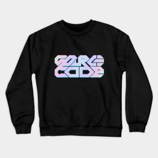 Source Code - Cyberpunk Logotype Style Crewneck Sweatshirt